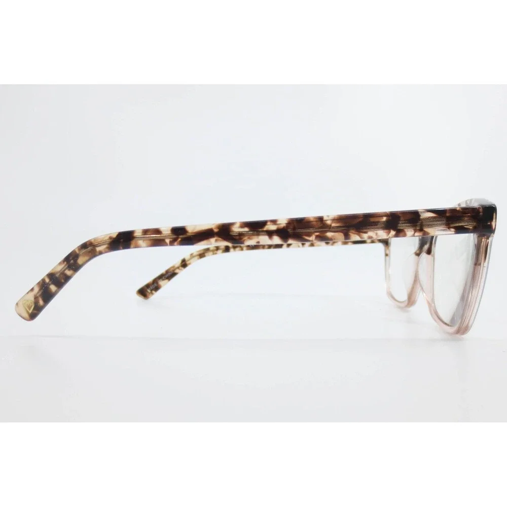 Hard Candy Duet HC207 Eyeglass Frames Brown Tortoise Pink 54-17-140 Cat Eye